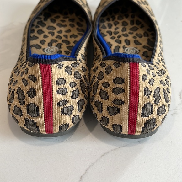 Rothy’s leopard print ballet shoe - Picture 2 of 5